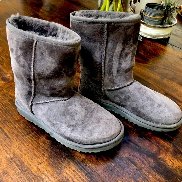 UGG Classic short II grey size 8 - Picture 1 of 11
